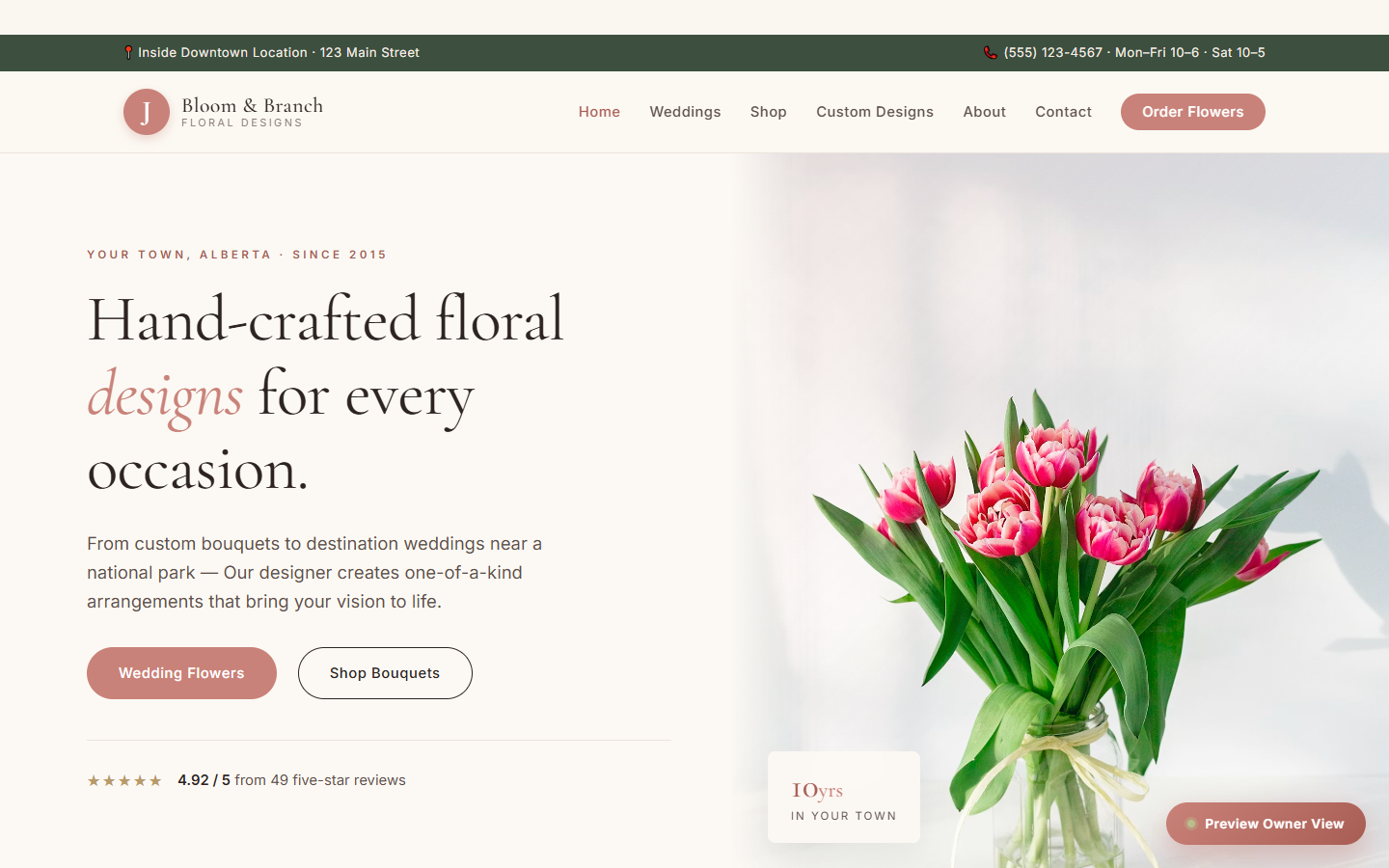 Bloom and Branch Floral preview