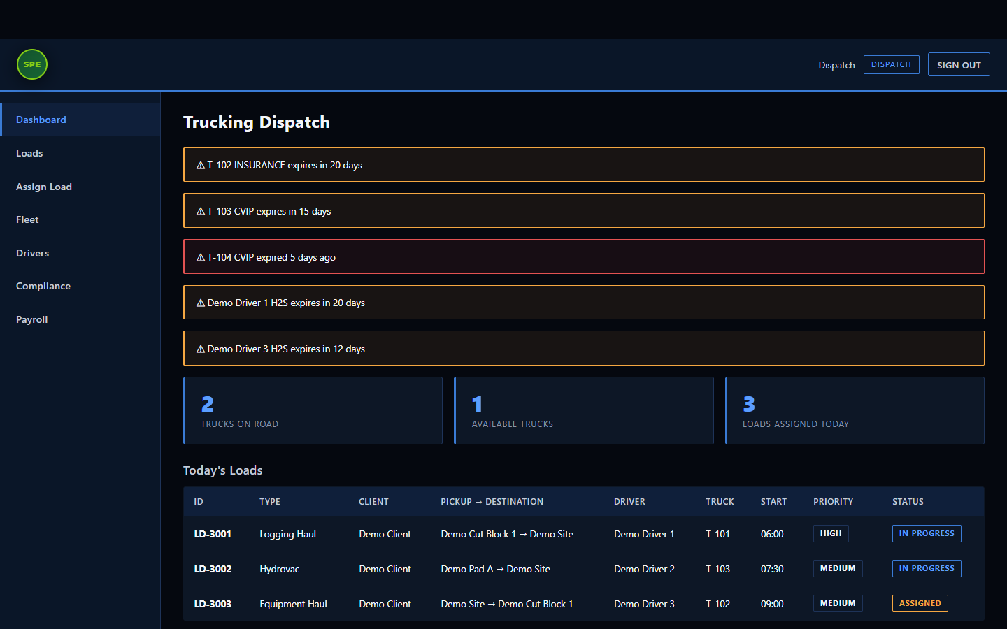 Logging and Trucking Hub preview